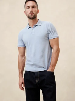 Slim Cotton Pique Polo