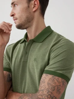 Slim Cotton Pique Polo