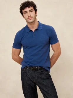 Slim Cotton Pique Polo
