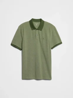 Slim Cotton Pique Polo