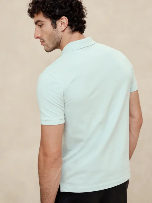 Slim Cotton Pique Polo