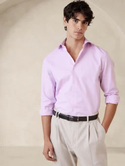 Slim Dobby Dress Shirt