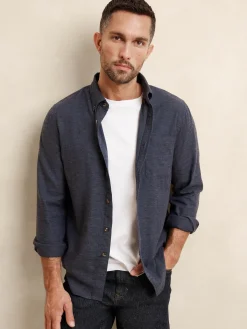 Slim Lightweight Flannel Shirt