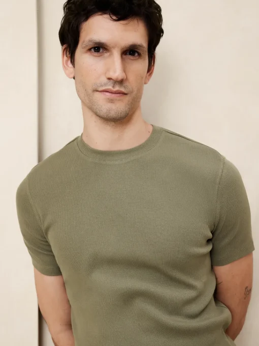 Slim Mini Ribbed T-Shirt