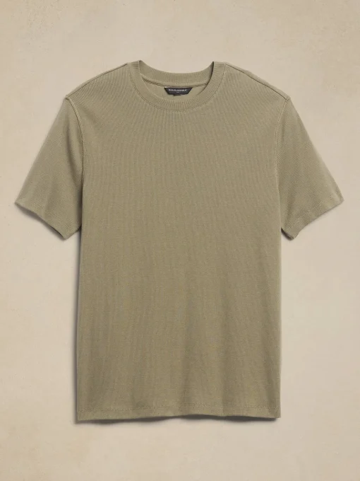 Slim Mini Ribbed T-Shirt