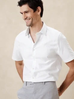 Slim Short Sleeve Dress Shirt