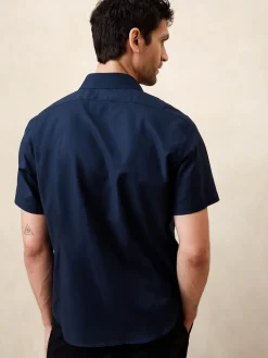 Slim Short Sleeve Dress Shirt