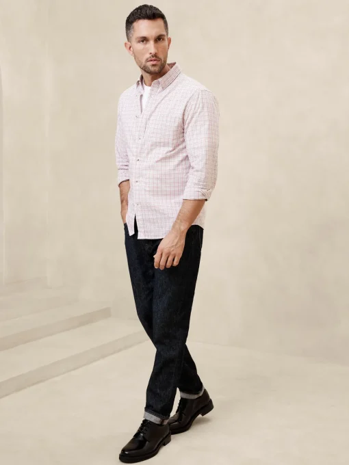 Slim Softwash Cotton Shirt