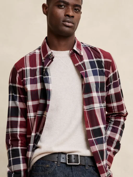 Slim Softwash Cotton Shirt