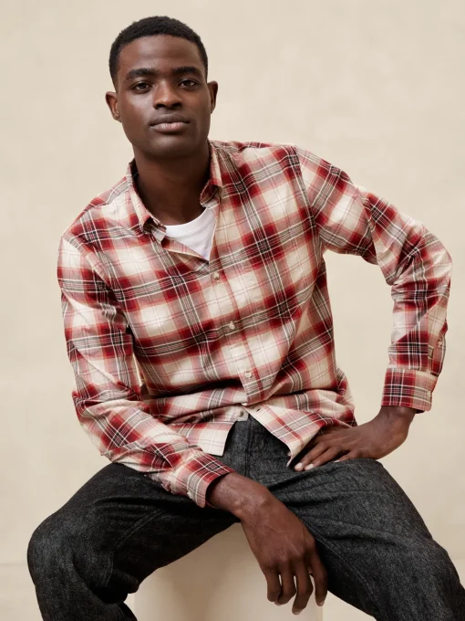 Slim Softwash Cotton Shirt