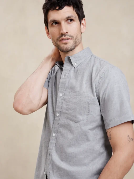 Slim Summer Cotton Shirt
