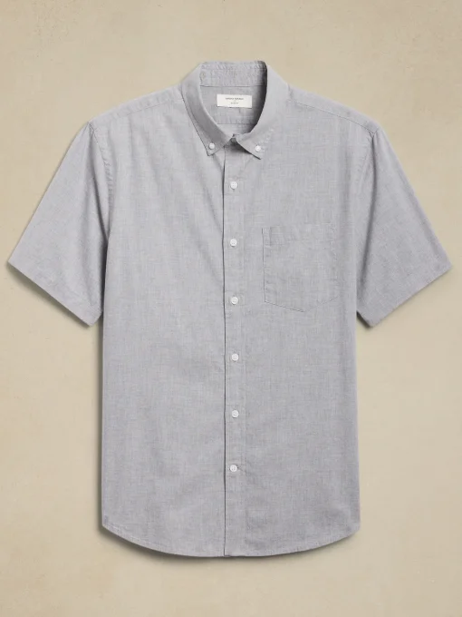 Slim Summer Cotton Shirt
