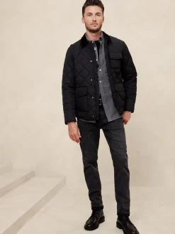 Slim Textured Corduroy Shirt
