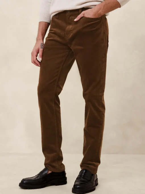 Slim Travel Corduroy Pant