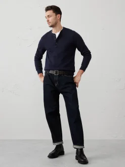 Slub Textured Henley