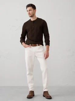 Slub Textured Henley