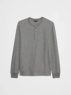 Slub Textured Henley