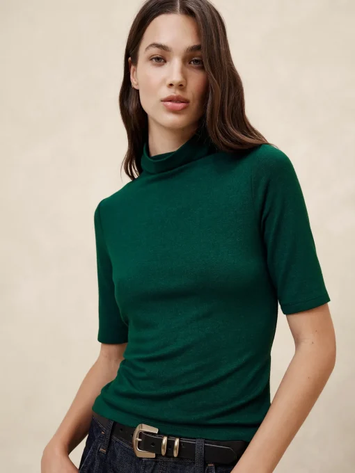 Soft Luxe Turtleneck Top