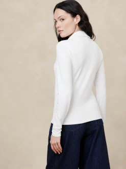 Soft Stretch Polo Top