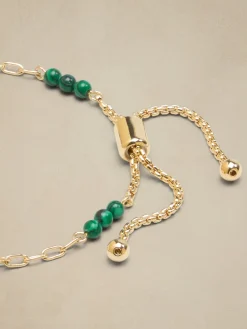 Stone Bead Pull-Through Bracelet