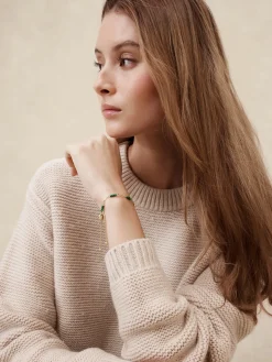 Stone Bead Pull-Through Bracelet