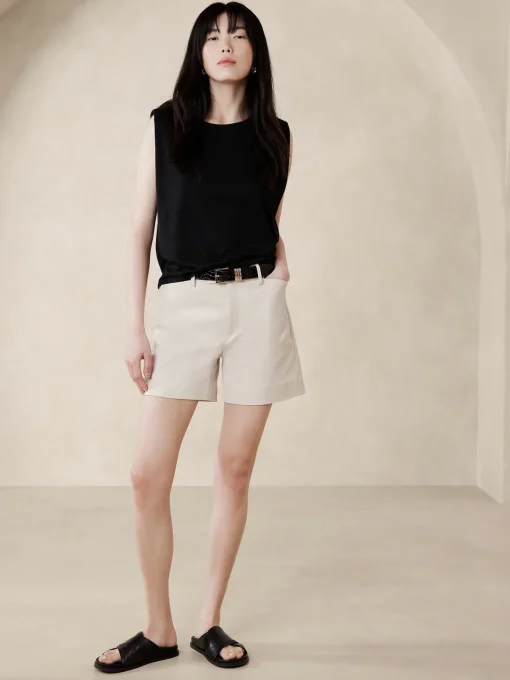 Stretch-Cotton Icon Short