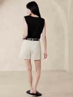 Stretch-Cotton Icon Short