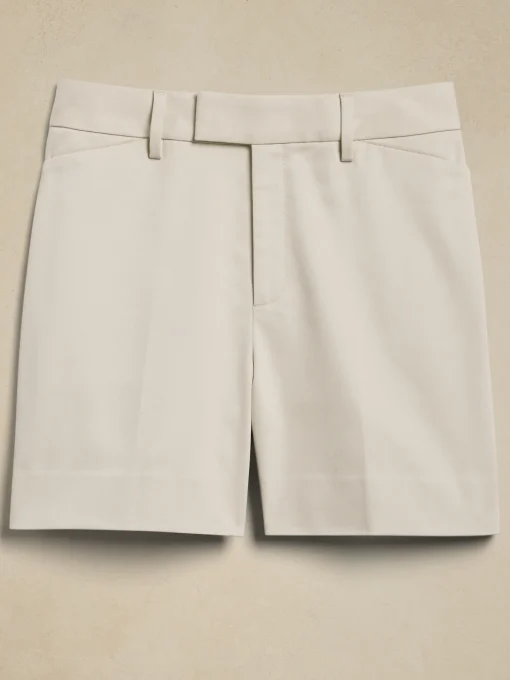 Stretch-Cotton Icon Short