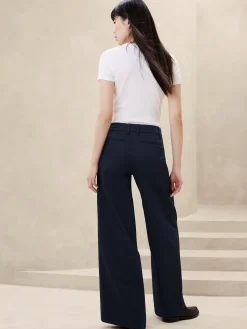 Stretch-Cotton Icon Trouser