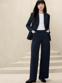 Stretch-Cotton Icon Trouser