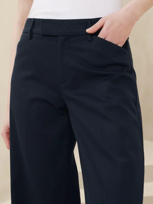 Stretch-Cotton Icon Trouser