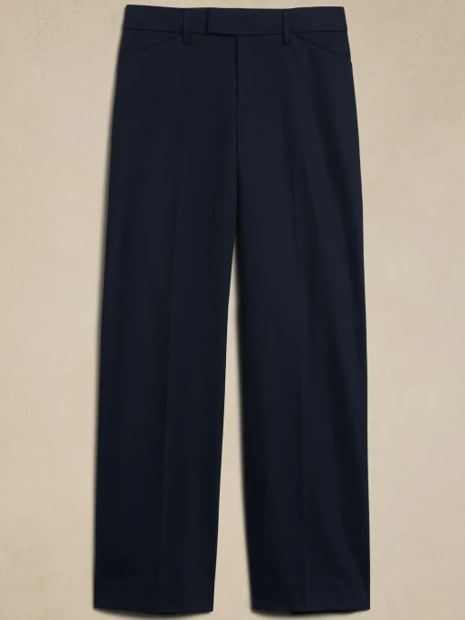 Stretch-Cotton Icon Trouser