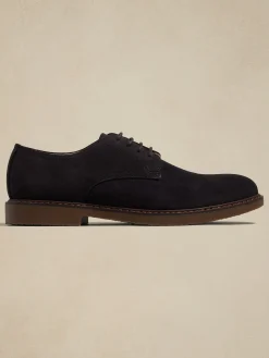 Suede Casual Derby Shoe