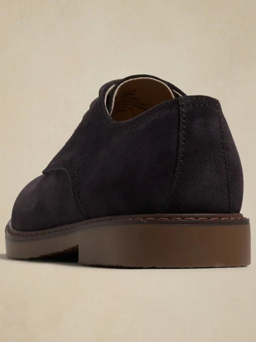 Suede Casual Derby Shoe