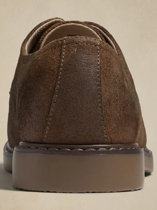Suede Casual Derby Shoe