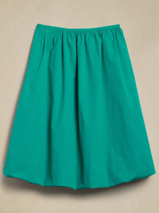Taffeta Knee-Length Skirt