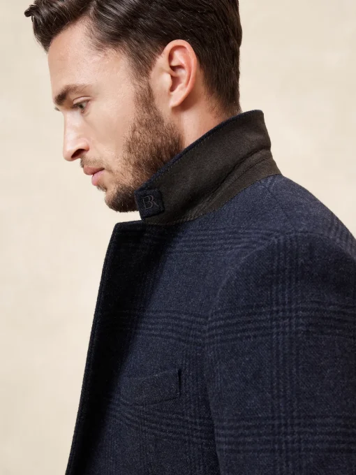 Tailored Fit Glen Plaid Jacket