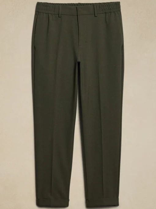 Tailored Pull-On Tapered Pant