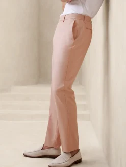 Tailored-Fit Melange Suit Trouser