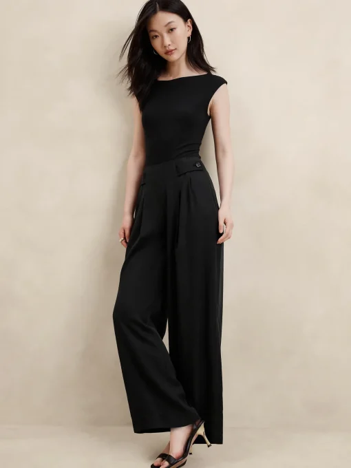 Tencel™ Pleated Pant