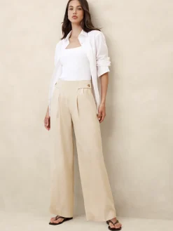 Tencel™ Pleated Pant