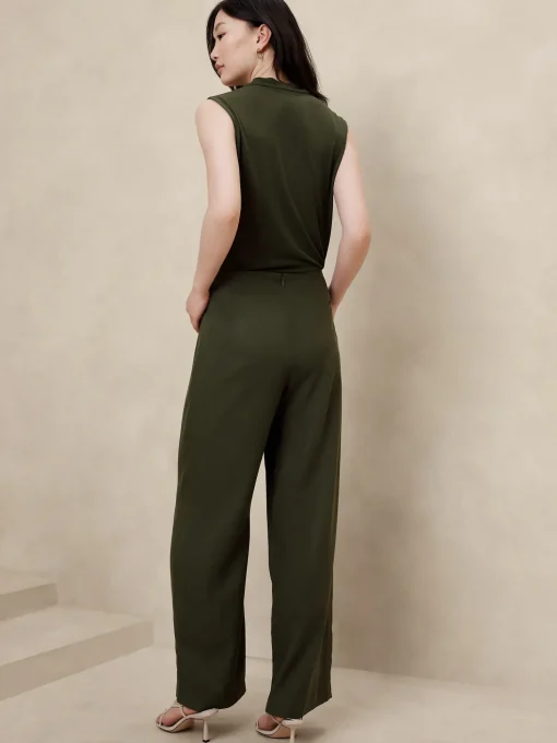 Tencel™ Pleated Pant