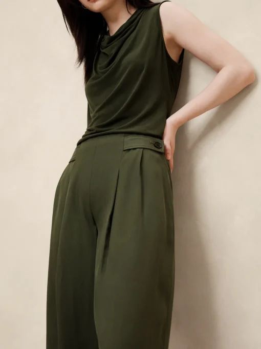 Tencel™ Pleated Pant
