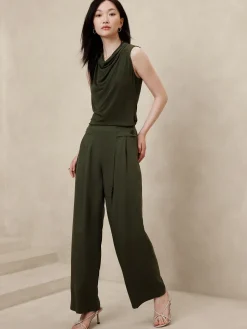 Tencel™ Pleated Pant