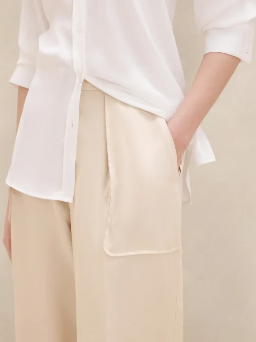 TENCEL™ Wide-Leg Pant