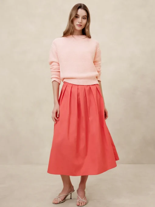 Textured Stitch Pullover Sweater