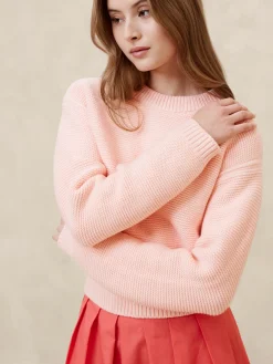Textured Stitch Pullover Sweater