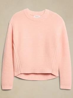 Textured Stitch Pullover Sweater