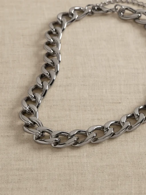 Thick Curb Chain Necklace