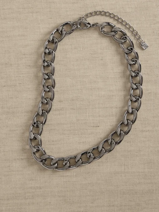 Thick Curb Chain Necklace
